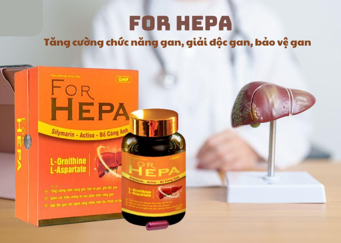 Viên uống For Hepa Dragon 60 viên giúp tăng cường chức năng gan (60 viên)
