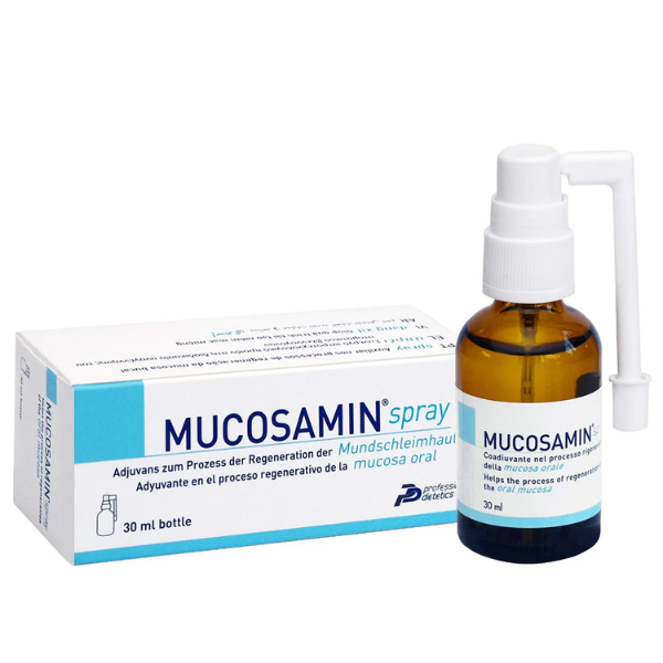 dung-dich-mucosamin-spray-ho-tro-dieu-tri-viem-niem-mac-mieng-chai-30ml Dung dịch Mucosamin Spray hỗ trợ điều trị viêm niêm mạc miệng (Chai 30ml)