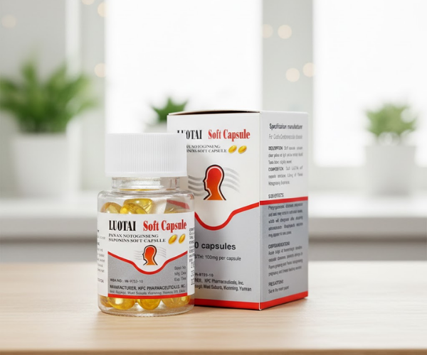 Thuốc Luotai Soft Capsule điều trị đột quỵ, nhồi máu não (Lọ 30 Viên)
