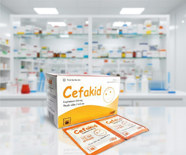 Thuốc Cefakid 250mg điều trị nhiễm khuẩn (Hộp 24 Gói)