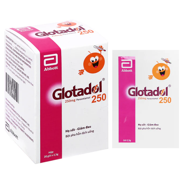 thuoc-glotadol-250-ho-tro-ha-sot-va-giam-dau-hop-20-goi-x-2-5g Thuốc Glotadol 250 hỗ trợ hạ sốt và giảm đau (Hộp 20 Gói x 2.5g)