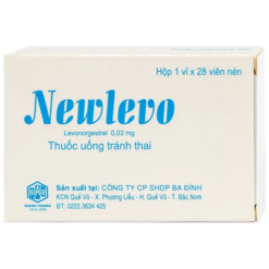 Thuốc Newlevo tránh thai hằng ngày (Hộp 1 Vỉ x 28 Viên)