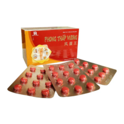Thuốc Phong Thấp Vương chữa các bệnh phong thấp và đau dây thần kinh (Hộp 5 Vỉ x 12 Viên)