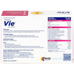 Viên nang PregnaVie Complete cung cấp các vitamin và khoáng chất (Hộp 30 Viên)