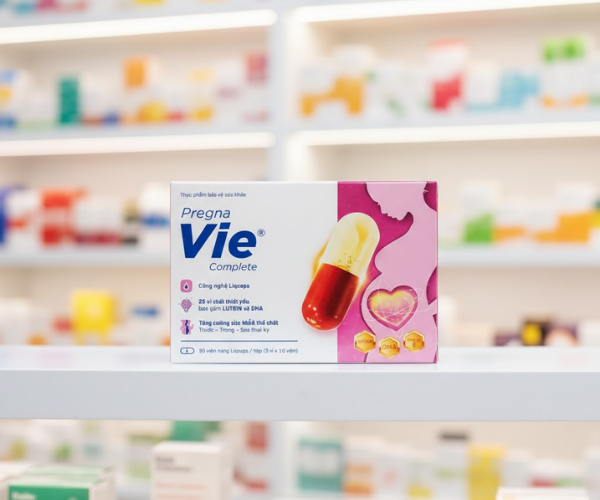 Viên nang PregnaVie Complete cung cấp các vitamin và khoáng chất (Hộp 30 Viên)