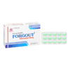 Viên uống Forgout trị tăng Acid Uric mạn tính, viêm khớp do gút (Hộp 2 Vỉ x 15 Viên)