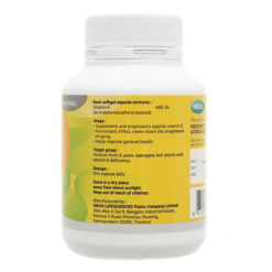 vien uong medicrafts natural vitamin e 400 iu bo sung vitamin e giup han che lao hoa hop 1 chai x 30 vien 2
