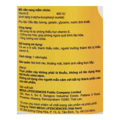 vien uong medicrafts natural vitamin e 400 iu bo sung vitamin e giup han che lao hoa hop 1 chai x 30 vien 3