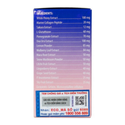 vien uong ritana skin whitening ho tro da trang hong tu nhien giup lam mo san nam hop 1 chai x 60 vien 2