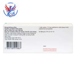 Thuốc Tamiflu 75mg phòng và trị cúm do virus (Hộp 1 vỉ x 10 viên)