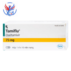 Thuốc Tamiflu 75mg phòng và trị cúm do virus (Hộp 1 vỉ x 10 viên)