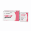Thuốc Cebest 50mg điều trị các bệnh nhiễm khuẩn (Hộp 20 gói x 1,5 g)