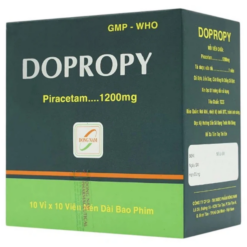 thuoc dopropy 1200mg tri chong mat suy giam tri nho chong mat kem tap trung hop 10 vi x 10 vien 2