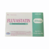 Thuốc Fluvastatin điều trị rối loạn lipid máu và dự phòng các bệnh lí về tim mạch (Hộp 3 vỉ x 10 viên)