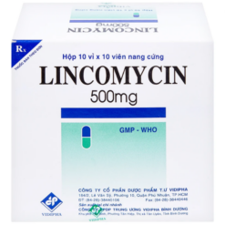 thuoc lincomycin 500mg dieu tri nhiem khuan tai mui hong phe quan phoi 10 vi x 10 vien 2