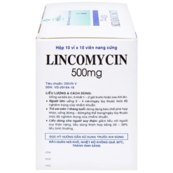 thuoc lincomycin 500mg dieu tri nhiem khuan tai mui hong phe quan phoi 10 vi x 10 vien 3