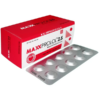 Thuốc Maxxprolol 2.5 điều trị tăng huyết áp, suy tim, đau thắt ngực (Hộp 10 vỉ x 10 viên)
