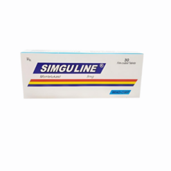 thuoc simguline 5mg dieu tri benh ly hen suyen va di ung voi vai tro la lieu phap du phong hop 3 vi x 10 vien 2