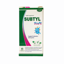 thuoc subtyl fort giam dau hieu loan khuan duong ruot va bo sung lysine loi khuan lo 20 vien 3