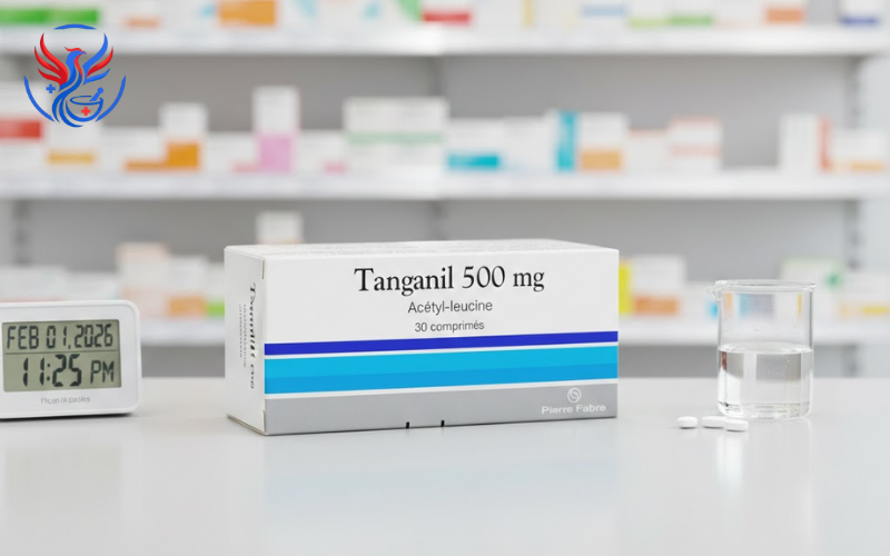 Thuốc Tanganil 500mg điều trị cơn chóng mặt (Hộp 3 vỉ x 10 viên )