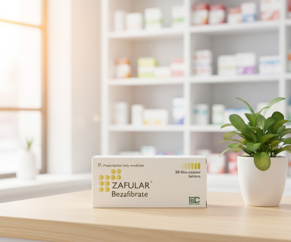 Thuốc Zafular điều trị tăng triglyceride máu, tăng lipid máu hỗn hợp (Hộp 5 vỉ x 10 viên)