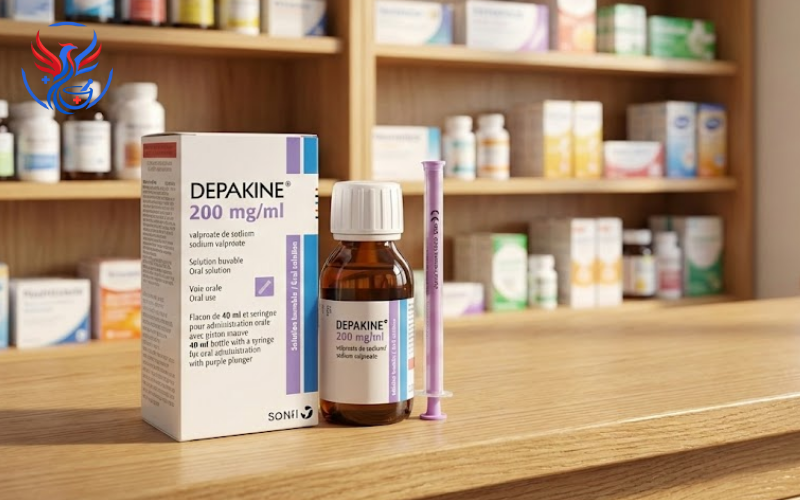 Dung dịch Depakine 200mg/ml điều trị động kinh ( Hộp 1 Chai x 40ml)