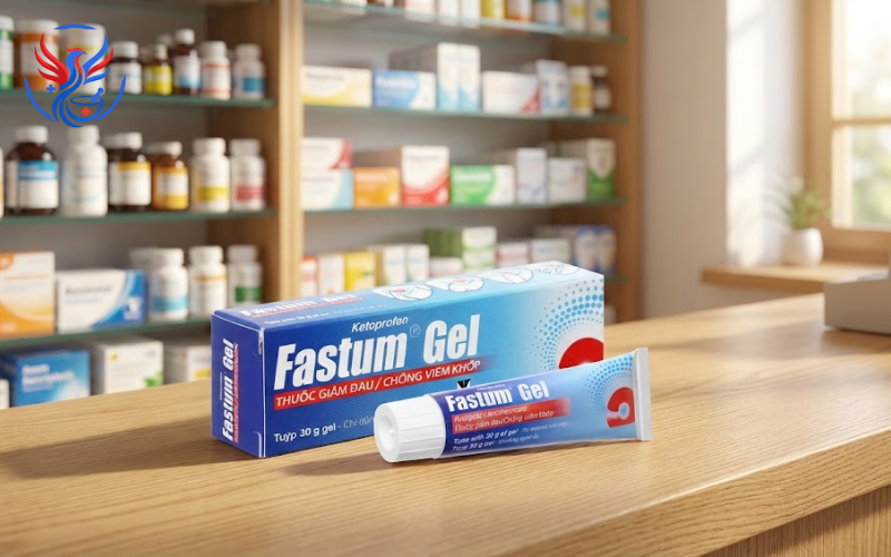 Gel Fastum 2.5% giảm đau, kháng viêm xương khớp (Hộp 1 Tuýp x 30g)