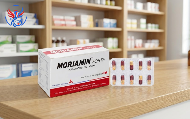 Thuốc Moriamin Forte hỗ trợ duy trì và phục hồi sức khỏe  (Hộp 10 Vỉ x 10 Viên)