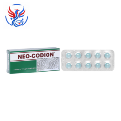 Thuốc Neo-Codion điều trị triệu chứng ho khan (Hộp 2 Vỉ x 10 Viên)Thuốc Neo-Codion điều trị triệu chứng ho khan (Hộp 2 Vỉ x 10 Viên)