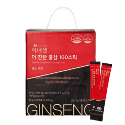 Combo 2 Nước hồng sâm Hàn Quốc Innerset Korean Red Ginseng Sticks (100 gói)