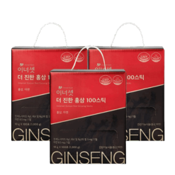 Combo 2 Nước hồng sâm Hàn Quốc Innerset Korean Red Ginseng Sticks (100 gói)