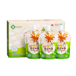 Nước gạc Nhung Hươu Sâm Đỏ Pang Pang Hàn Quốc (Hộp 10 gói x 80ml)