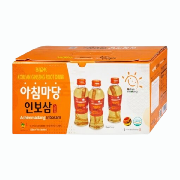 Nước hồng sâm có củ Achimmadang Inbosam Biok (Hộp 10 chai)