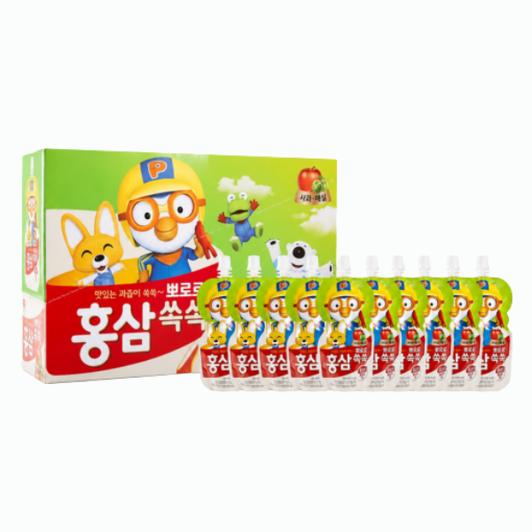 nuoc-hong-sam-tre-em-pororo-paldo-goi-100ml (2) Nước hồng sâm trẻ em Pororo Paldo (Gói 100ml)