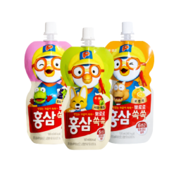 Nước hồng sâm trẻ em Pororo Paldo (Gói 100ml)