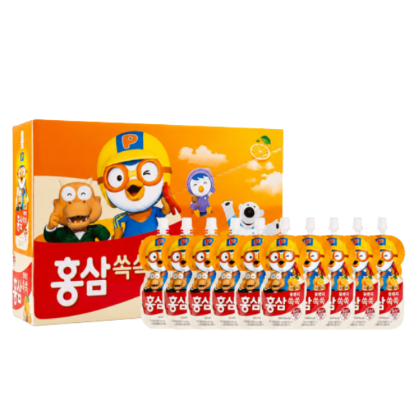 nuoc-hong-sam-tre-em-pororo-paldo-goi-100ml (3) Nước hồng sâm trẻ em Pororo Paldo (Gói 100ml)