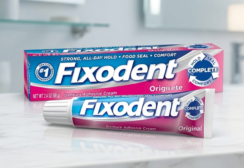 Fixodent Long Châu có bán không? Mua ở đâu chính hãng, uy tín? 