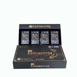 Cao hắc sâm Imperial Family Korea Black Ginseng Extract Samsung BioPharm (Hộp 4 lọ x 250g)