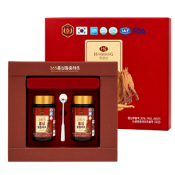 Cao hồng sâm đông trùng hạ thảo Cao Hồng Sâm 365 Premium Đông Trùng 365 (Hộp 2 lọ x 250g)