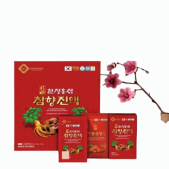 Nước hồng sâm trầm hương Hàn Quốc Hanjeong (Hộp 30 gói x 50ml)