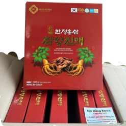 Nước hồng sâm trầm hương Hàn Quốc Hanjeong (Hộp 30 gói x 50ml)